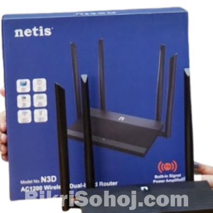 Netis N3D Router And  Onu Optilink
